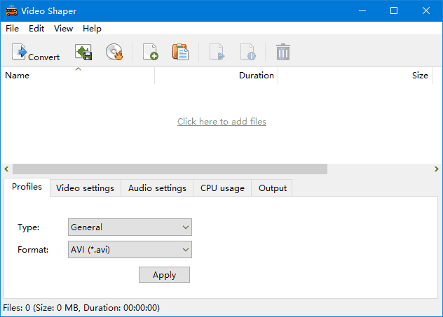 Video Shaper(视频剪辑合并软件) v6.0 便携版