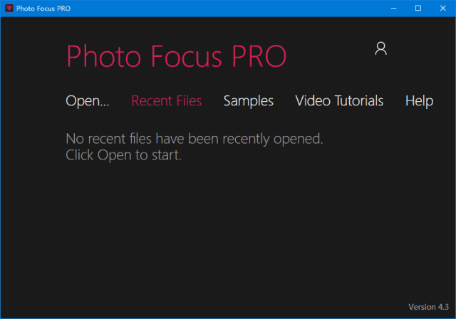 InPixio Photo Focus(模糊照片清晰处理软件) v4.3.8624 便携版