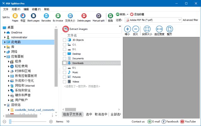 CoolUtils PDF Splitter(PDF分割工具) Pro v6.1.0.79 多语便携版
