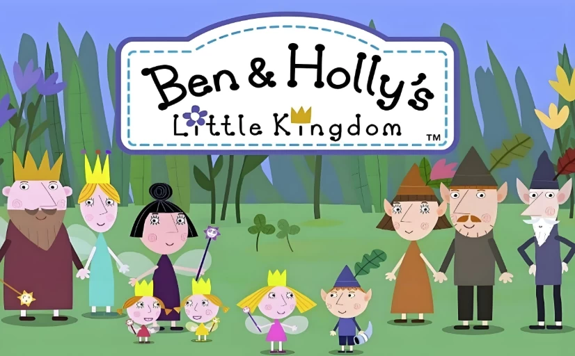 幼儿英语启蒙动画片《本和霍利的小王国 Ben and Hollys Little Kingdom 1-2季 (视频+音频) 》