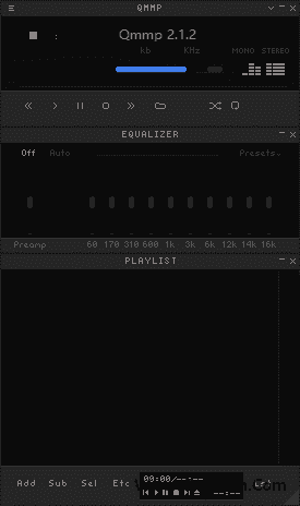 Qmmp(基于Qt开源音乐播放器) v2.2.6 多语便携版