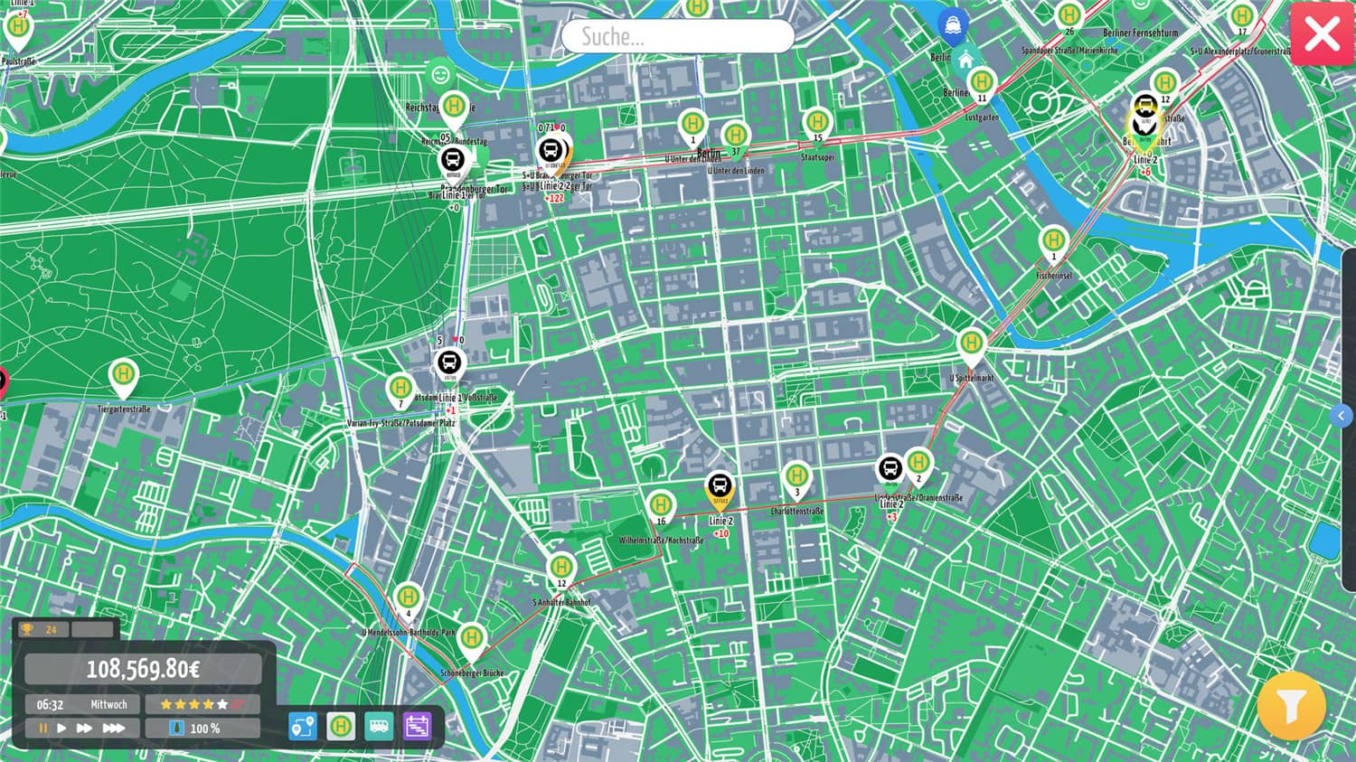 《City Bus Manager 城市公交经理》v2.2.18 中文版