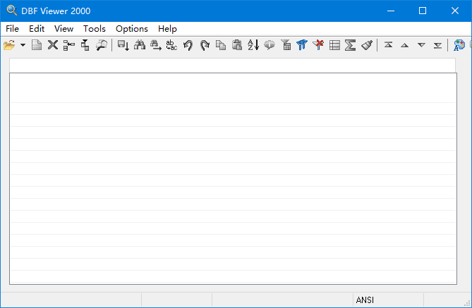 DBF Viewer 2000(查看和编辑DBF文件) v8.69 便携版