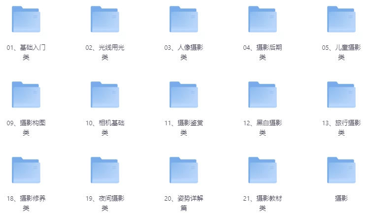 860本摄影书籍 涵盖全范围摄影知识-888资源网